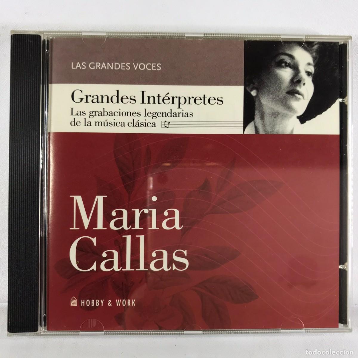 CDs de m&uacute;sica: Hobby & Work - Grandes Int&eacute;rpretes ● Mar&iacute;a Callas ● CD, Compilation - Foto 1