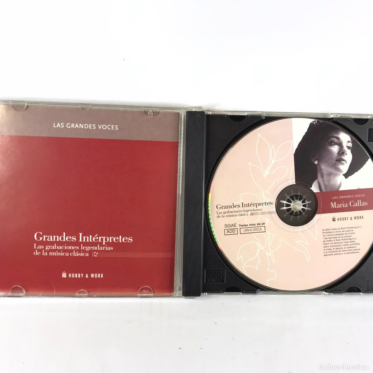 CDs de m&uacute;sica: Hobby & Work - Grandes Int&eacute;rpretes ● Mar&iacute;a Callas ● CD, Compilation - Foto 2