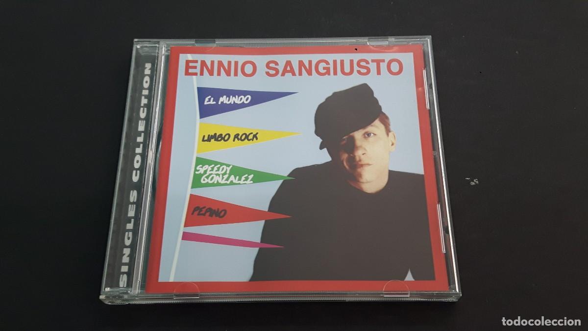CDs de m&uacute;sica: CD ENNIO SANGIUSTO - SINGLES COLLECTION - 2003 - Foto 1