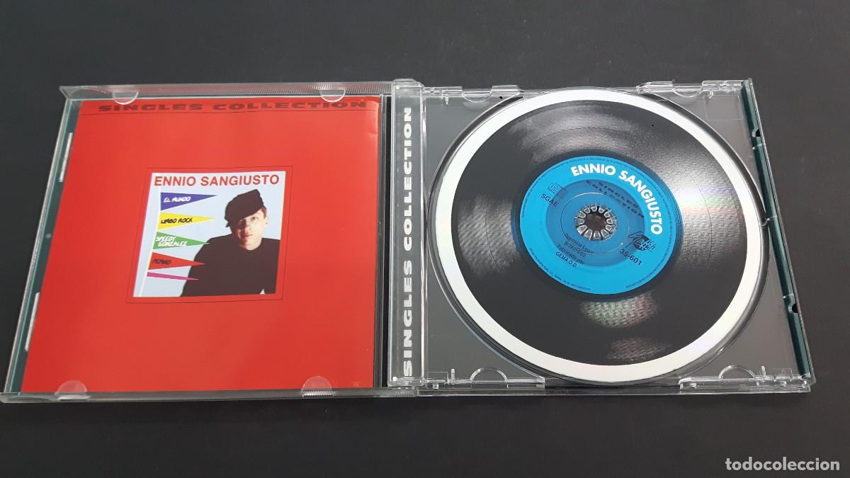 CDs de m&uacute;sica: CD ENNIO SANGIUSTO - SINGLES COLLECTION - 2003 - Foto 2