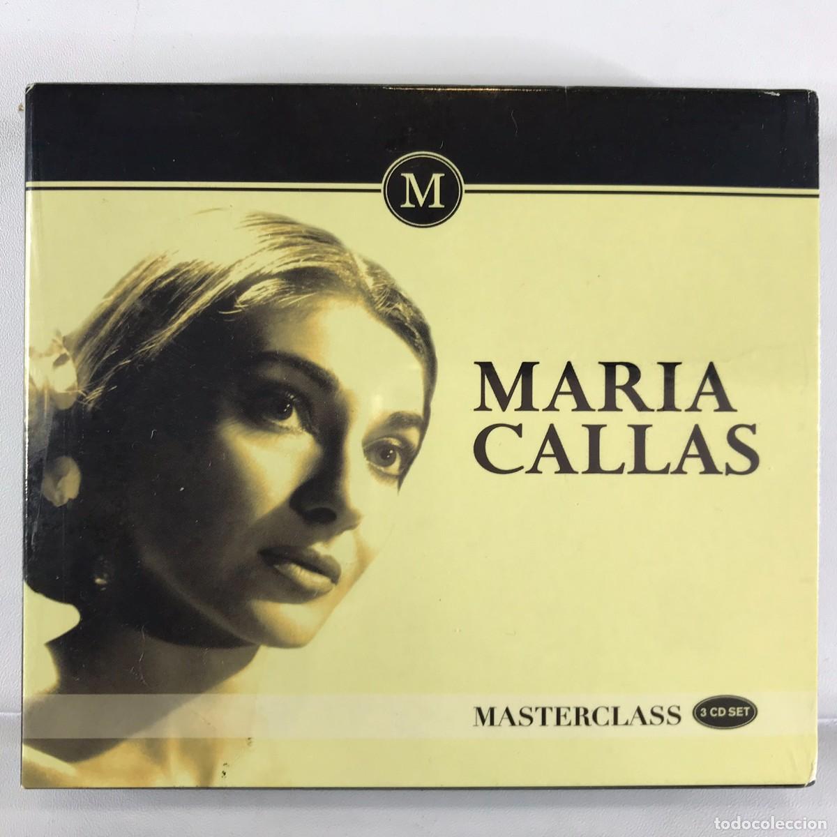 CDs de m&uacute;sica: Maria Callas ● Masterclass ● 3 x CD - Foto 1