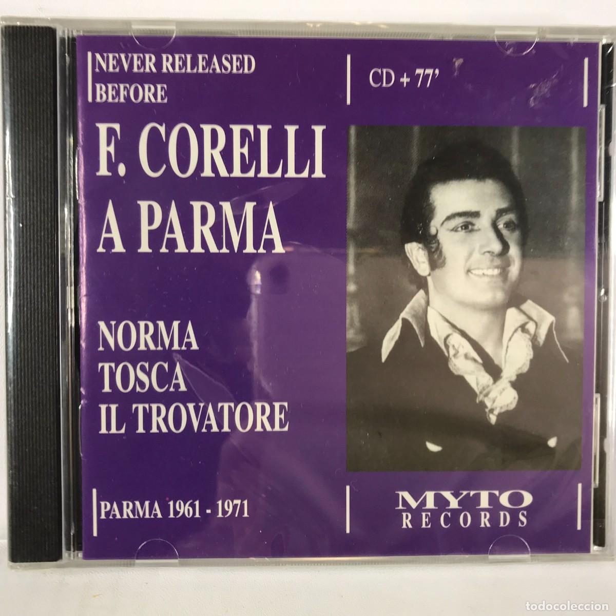CDs de m&uacute;sica: Franco Corelli ● F. Corelli a Parma ● CD, Compilation - Myto Records - Foto 1