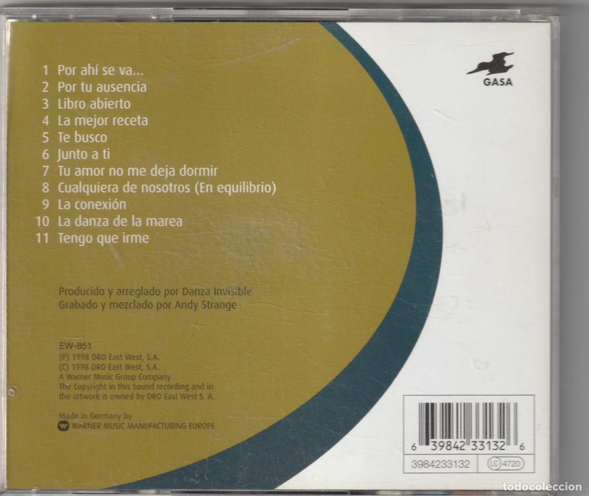 CDs de m&uacute;sica: DANZA INVISIBLE - EN EQUILIBRIO (CD WARNER 1998) - Foto 2