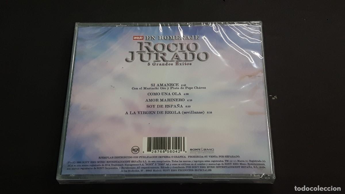 CDs de m&uacute;sica: CD PRECINTADO - ROCIO JURADO - 5 GRANDES &Eacute;XITOS - Foto 2