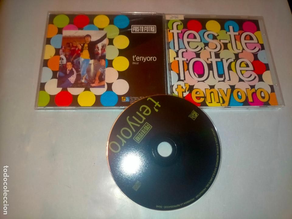CD de M&uacute;sica: CD PROMOCIONAL FES TE FOTRE T&acute;ENYORO