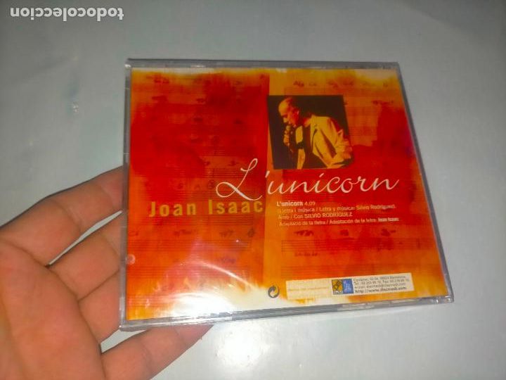 CDs de m&uacute;sica: JOAN ISAAC CD 1 TRACK PRECINTADO - Foto 2