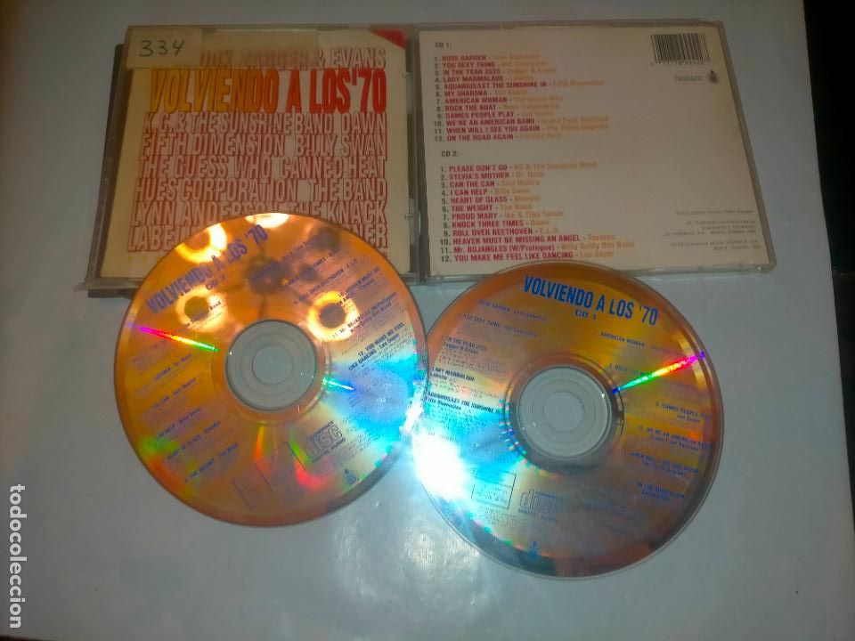 CD di Musica: CD VOVIENDO A LOS 70&acute;S DOBLE CD , MUSICA