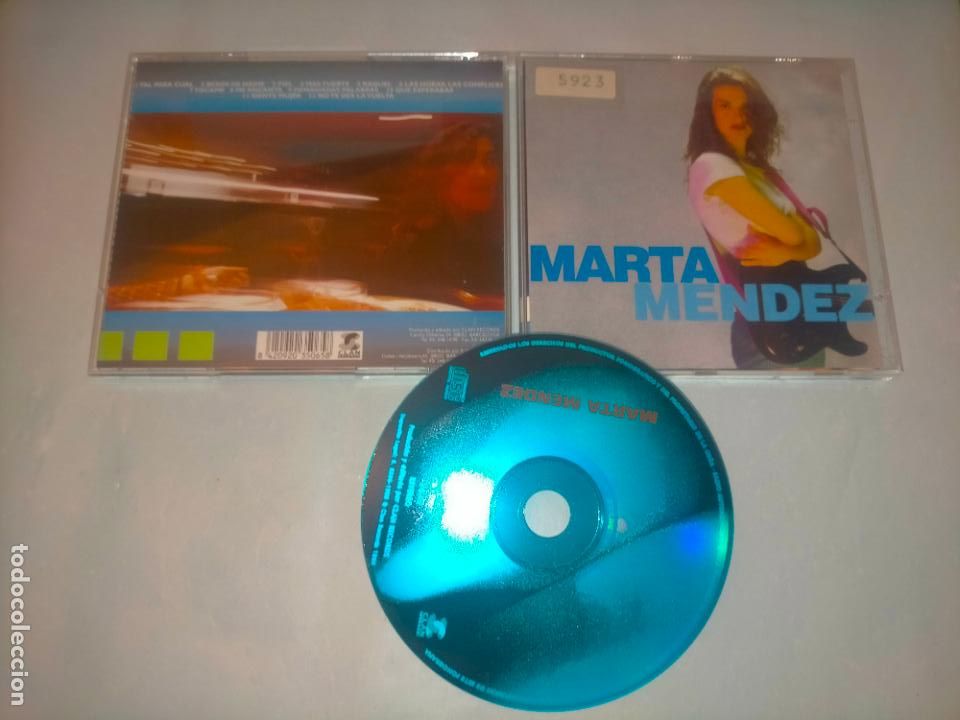 CDs de m&uacute;sica: CD 12 TEMAS MARTA MENDEZ - Foto 1