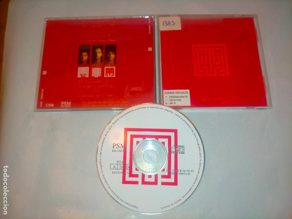 CDs de m&uacute;sica: CD MEGATRON SUE&Ntilde;OS VIRTUALES, PSM RECORDS - Foto 1