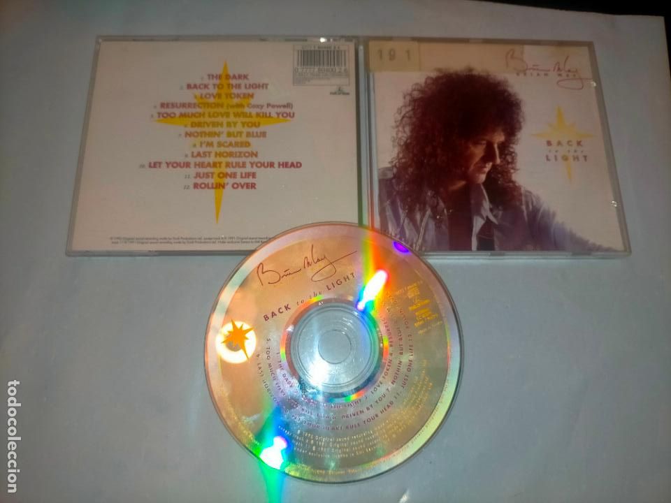 CDs de m&uacute;sica: BRIAN MAY BACK TO THE LIGHT (CD) 12 TEMAS - Foto 1