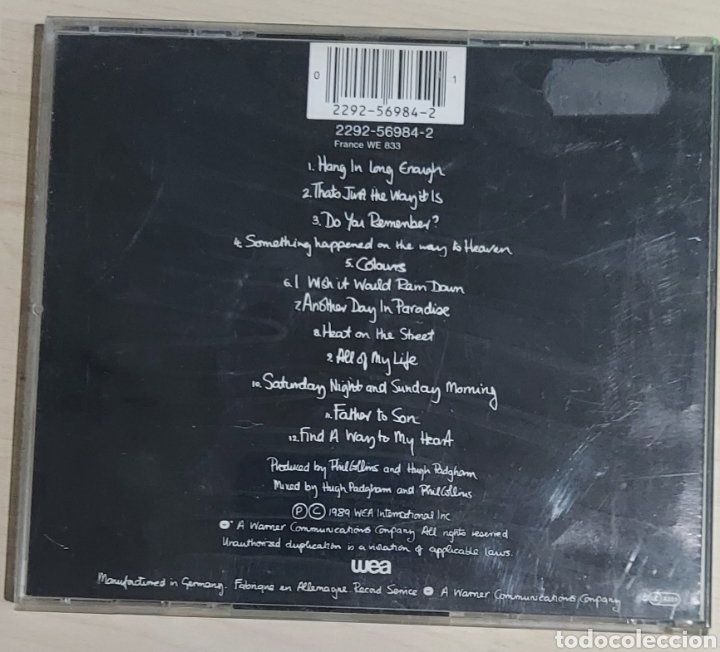 CDs de m&uacute;sica: Phil Colins ....But Seriously - Foto 2