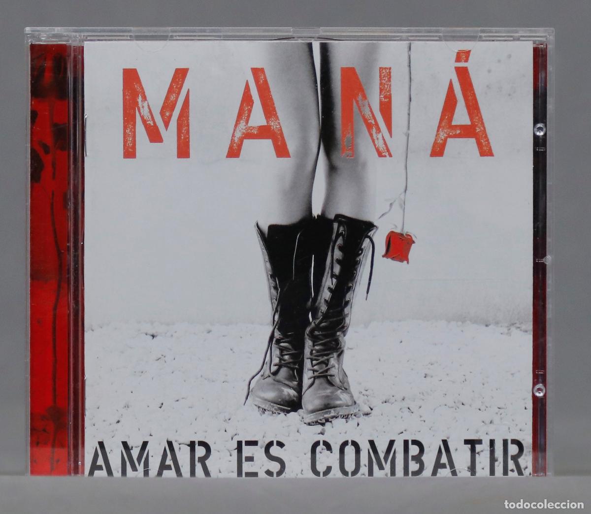 CDs de m&uacute;sica: CD. Man&aacute; &ndash; Amar Es Combatir - Foto 2