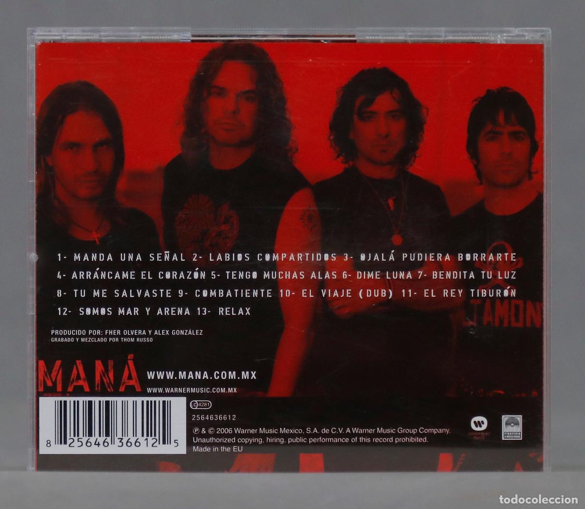 CDs de m&uacute;sica: CD. Man&aacute; &ndash; Amar Es Combatir - Foto 1