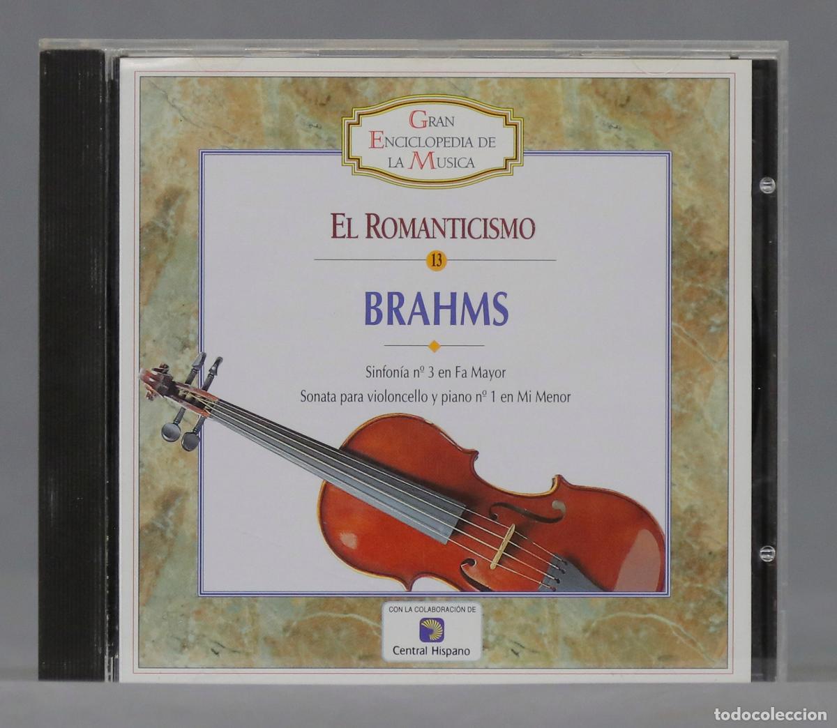 CDs de m&uacute;sica: CD. EL ROMANTICISMO. BRAHMS - Foto 1