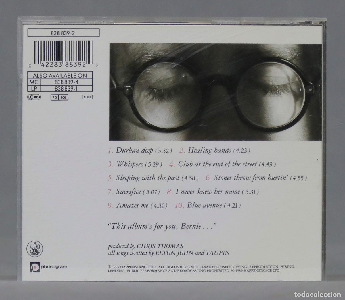 CDs de m&uacute;sica: CD. Elton John &ndash; Sleeping With The Past - Foto 2