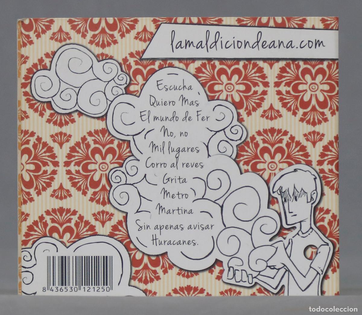 CDs de m&uacute;sica: CD. LA MALDICION DE ANA - Foto 2