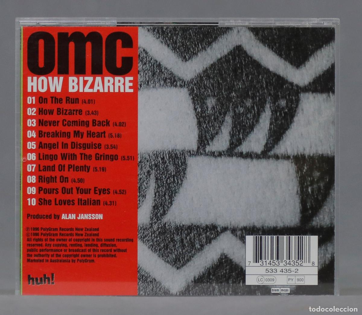 CDs de m&uacute;sica: CD. OMC &ndash; How Bizarre - Foto 2
