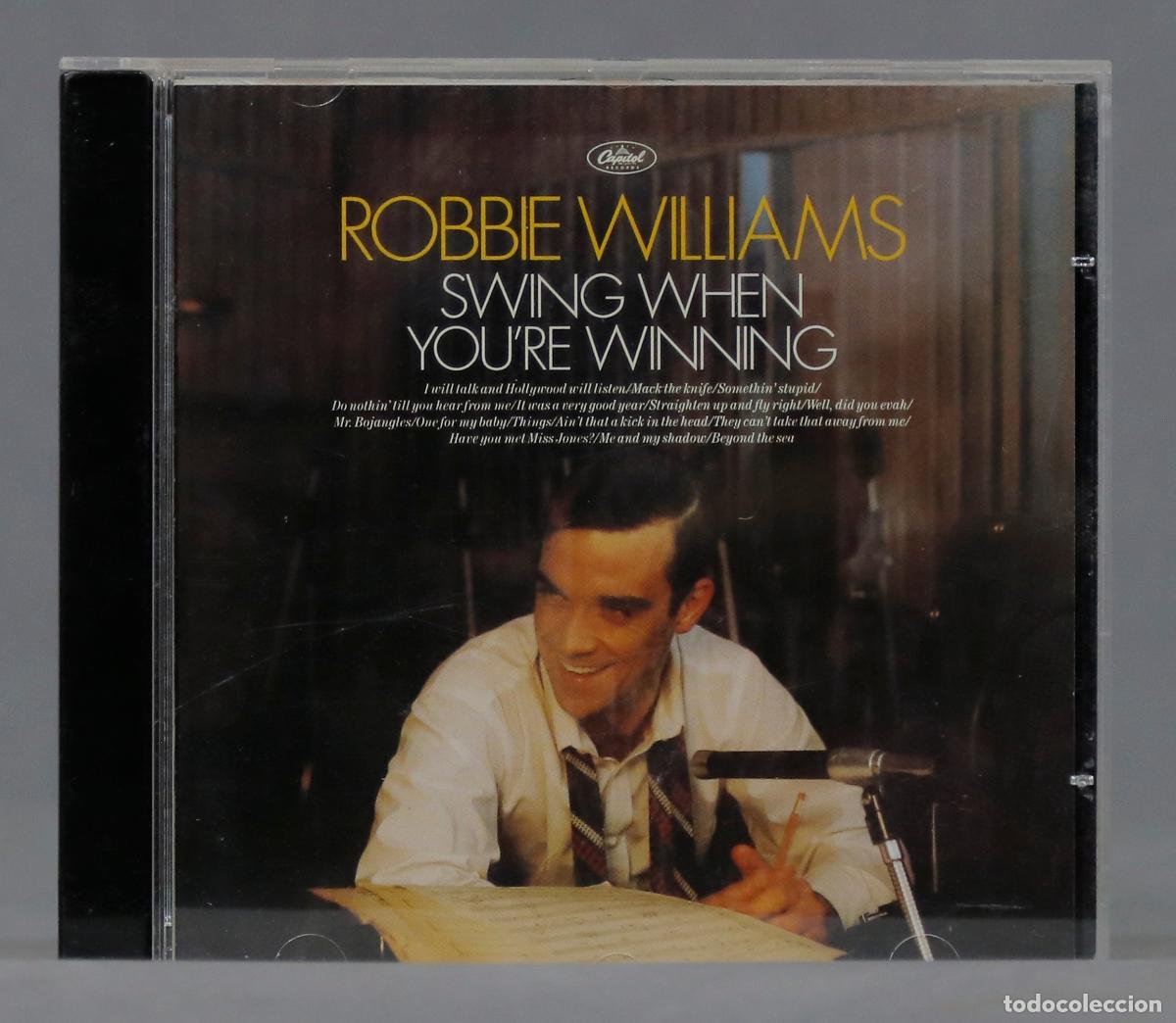 CDs de m&uacute;sica: CD. Robbie Williams &ndash; Swing When You&acute;re Winning - Foto 1