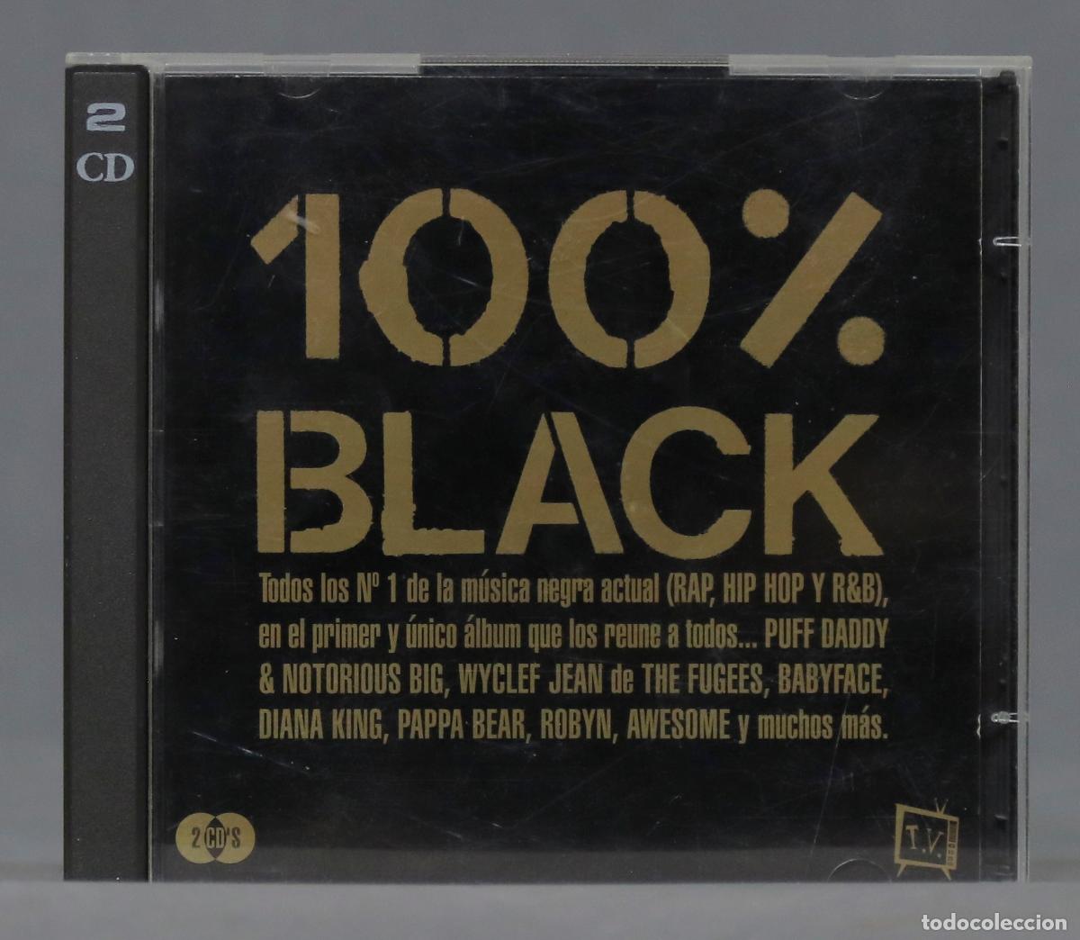 CDs de m&uacute;sica: 2 CD. 100% Black - Foto 1