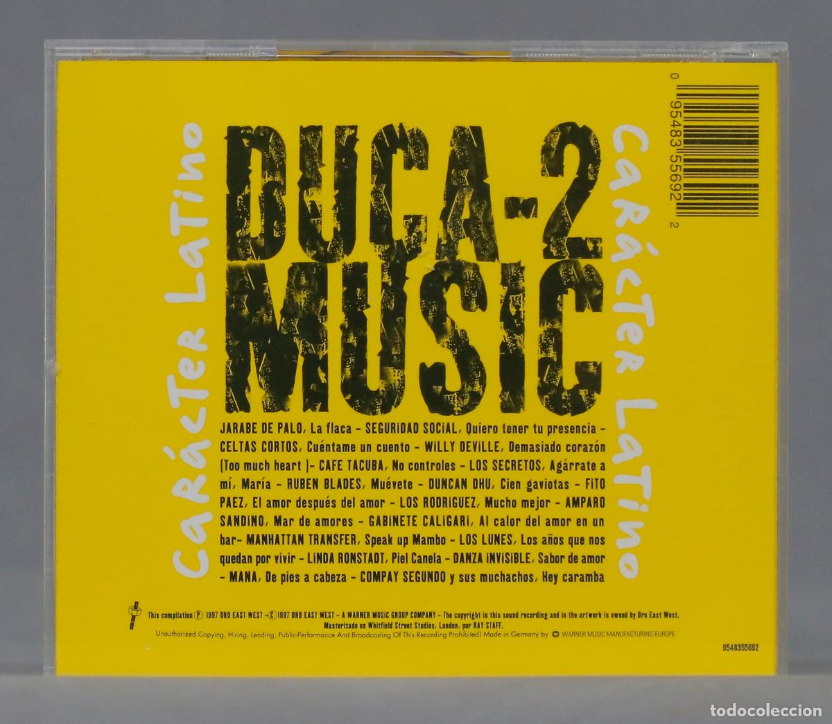 CDs de m&uacute;sica: CD. Car&aacute;cter Latino - Foto 2