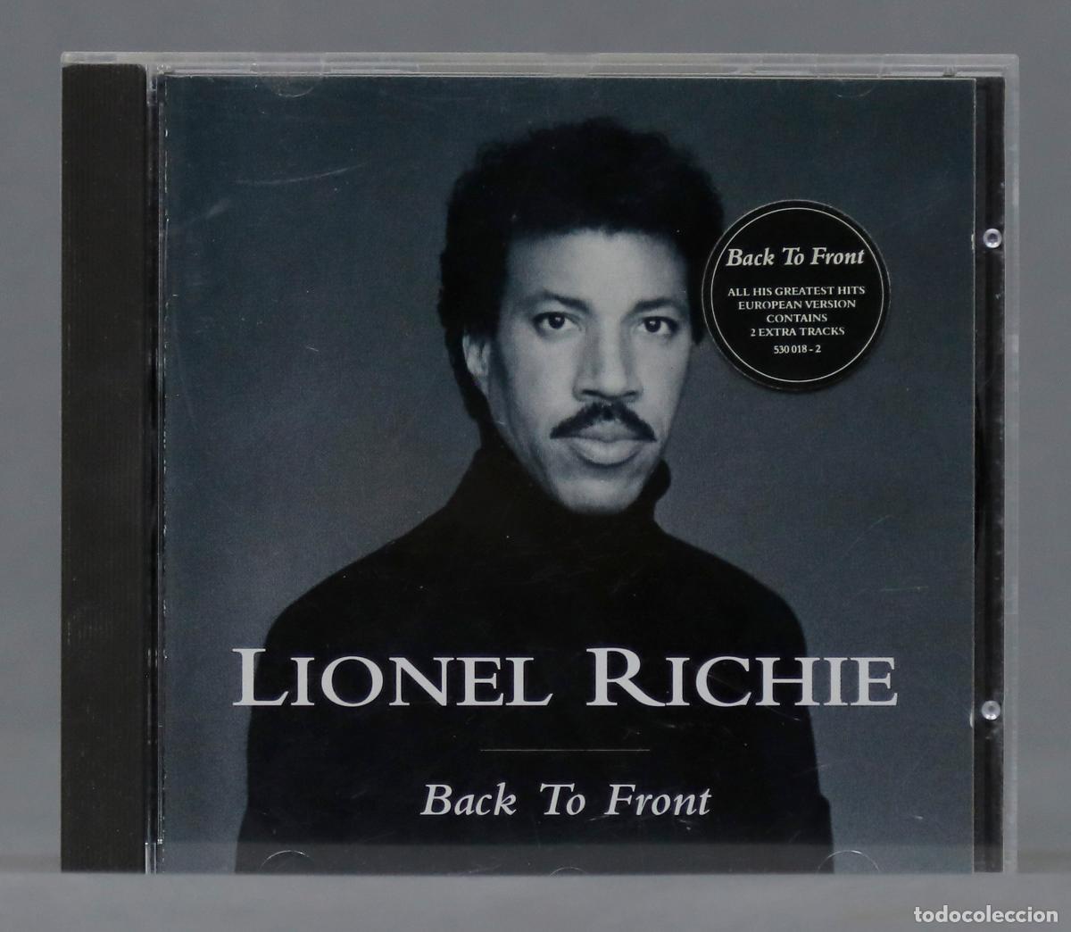 CDs de m&uacute;sica: CD. Lionel Richie &ndash; Back To Front - Foto 1