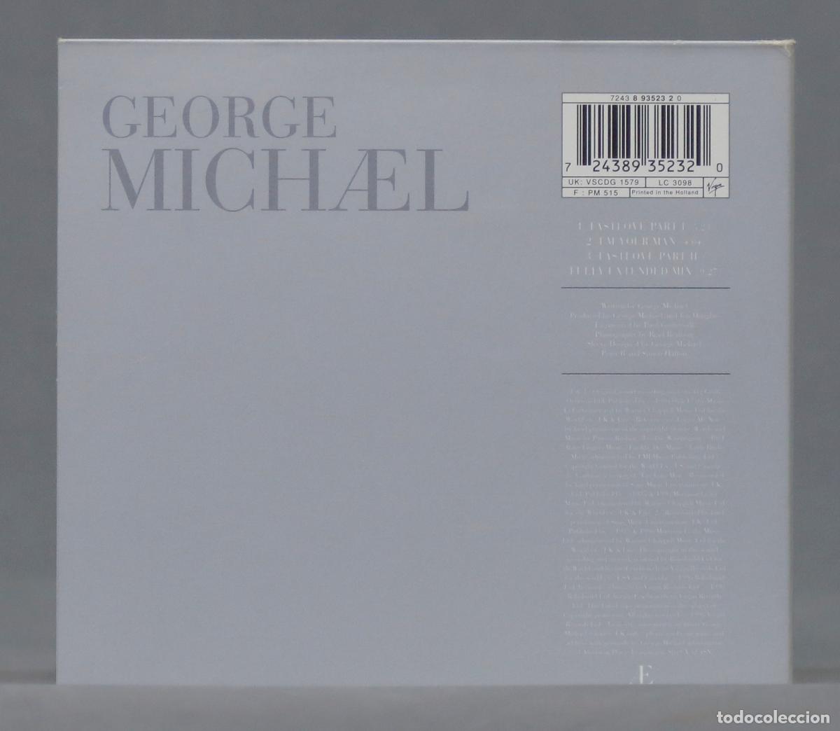 CDs de m&uacute;sica: CD. George Michael &ndash; Fastlove - Foto 2