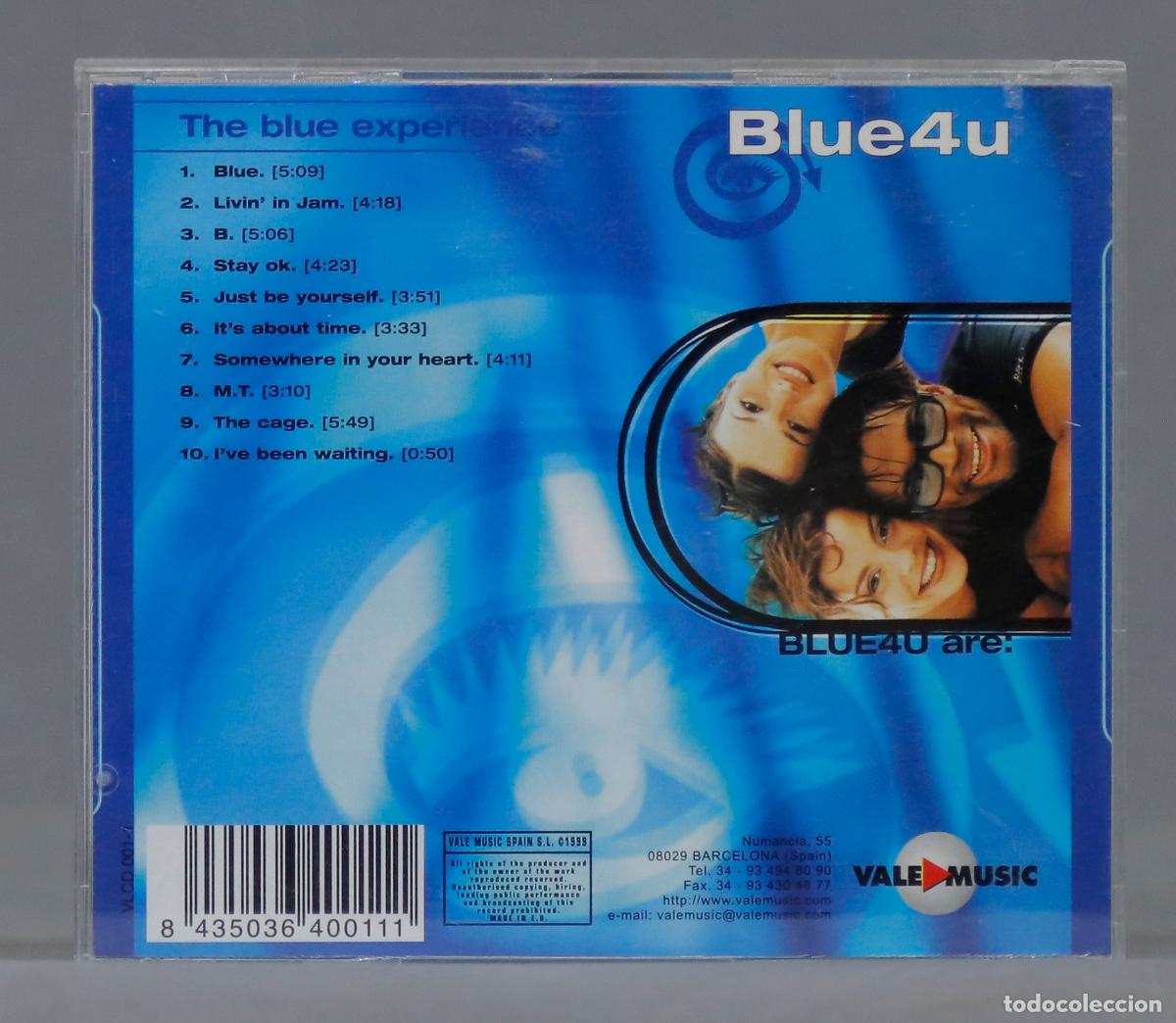 CDs de m&uacute;sica: CD. Blue 4U &ndash; The Blue Experience - Foto 2