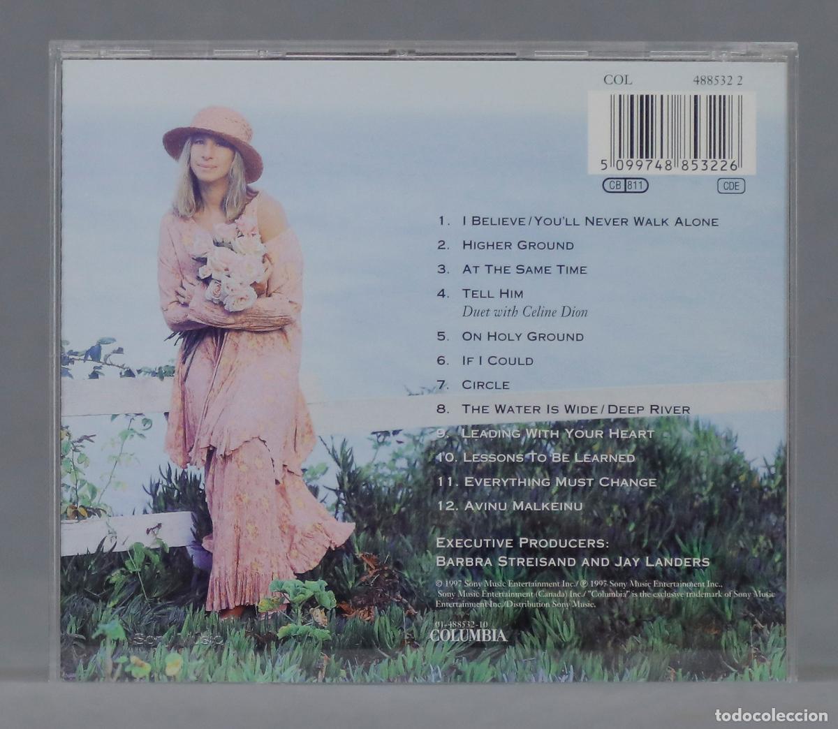 CDs de m&uacute;sica: CD. Barbra Streisand &ndash; Higher Ground - Foto 2