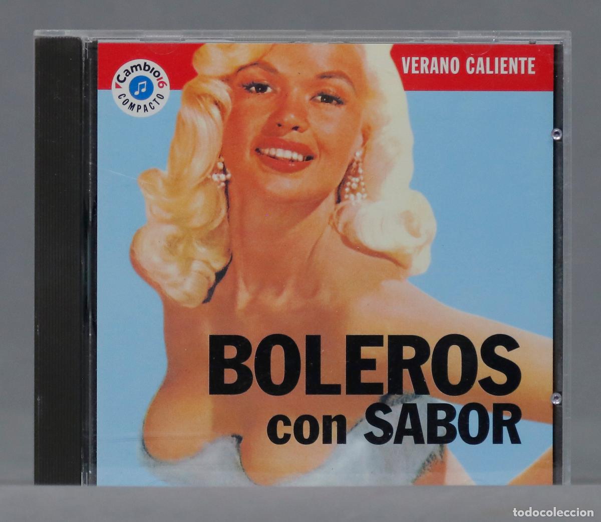 CDs de m&uacute;sica: CD. BOLEROS CON SABOR - Foto 1