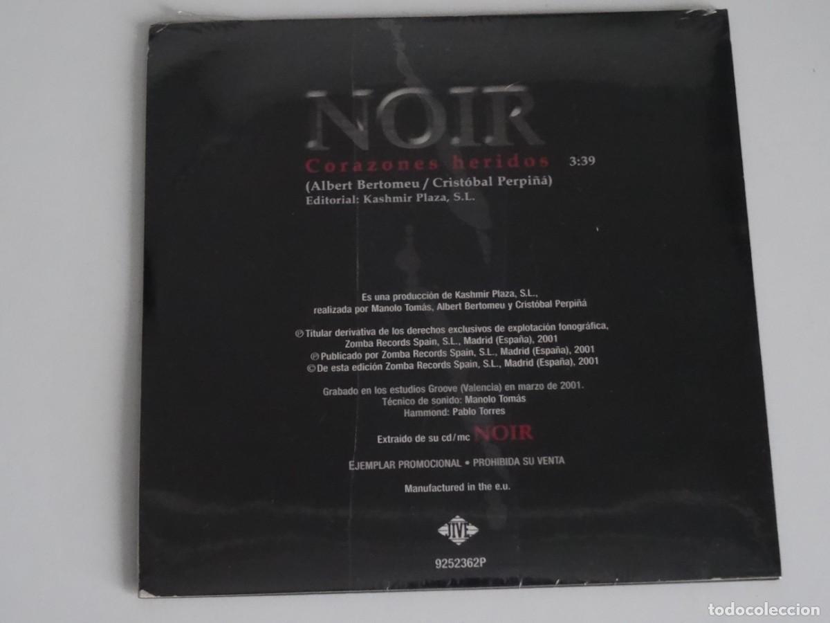 CDs de m&uacute;sica: CD - Noir &ndash; Corazones Heridos - Pop Rock - Foto 2