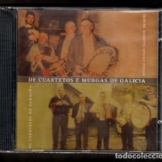 CDs de Música: R3624 - [NUEVO Y PRECINTADO]. CUARTETOS E MURGAS DE GALICIA. BRISAS DO SAN MAMEDE. OS TERRIBLES. CD.. Lote 382138114