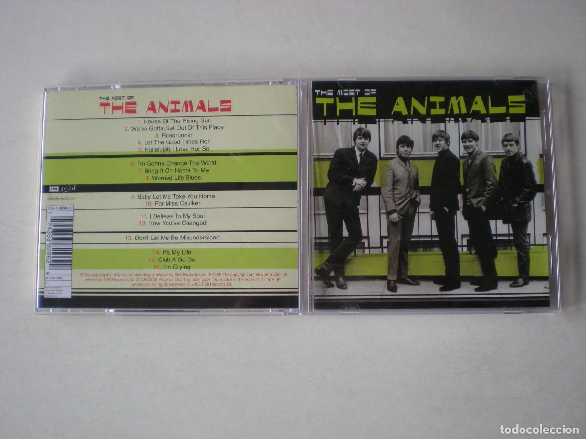CDs de m&uacute;sica: THE ANIMALS - CD THE MOST - Foto 1