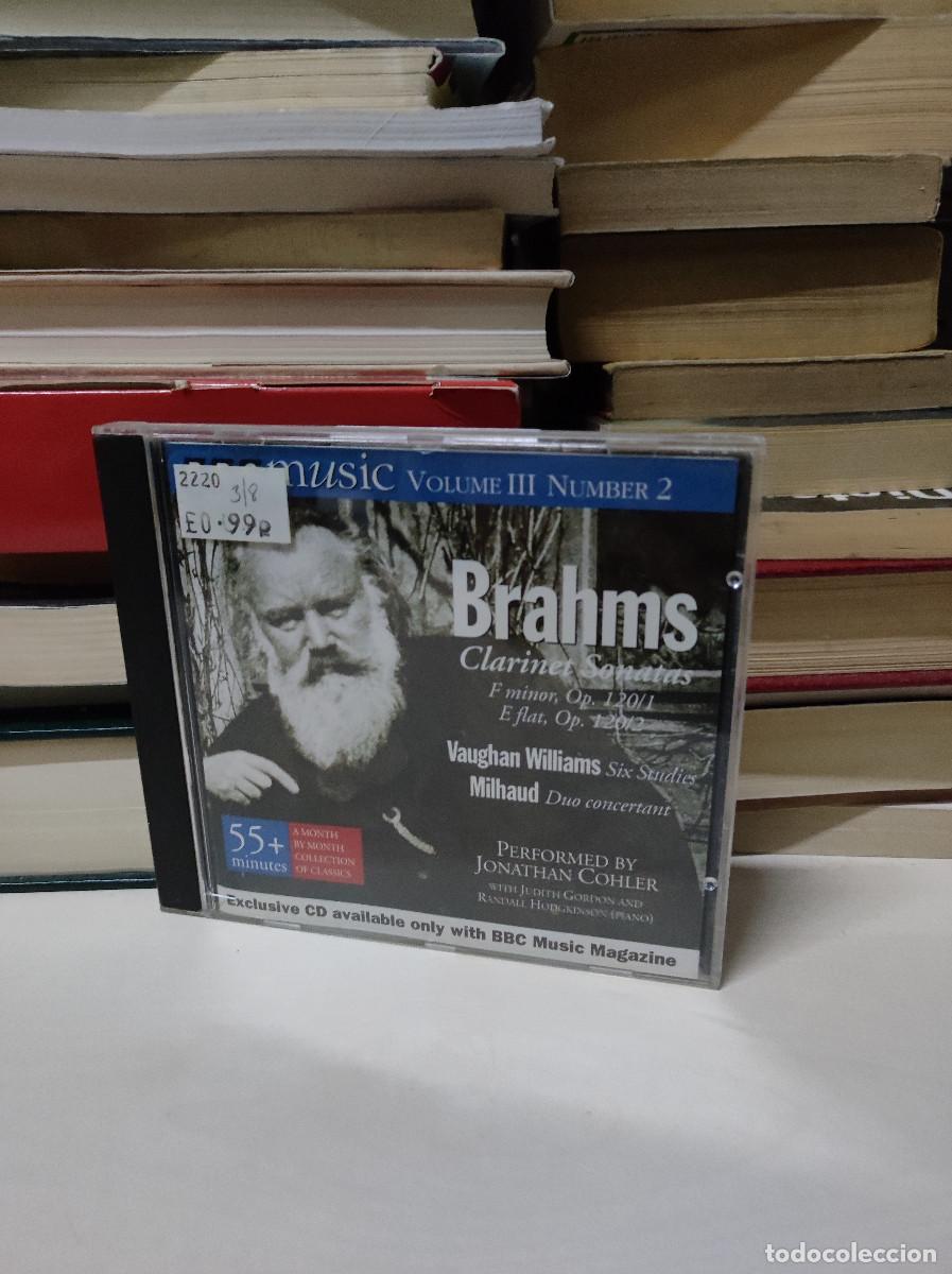 CDs de m&uacute;sica: BRAHMS CLARINET SONATAS - Foto 1