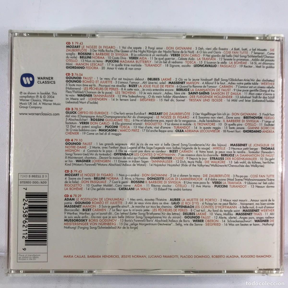 CDs de m&uacute;sica: Opera Classics ● 100 Best ● 6 x CD, Compilation - EMI Classics - Foto 3