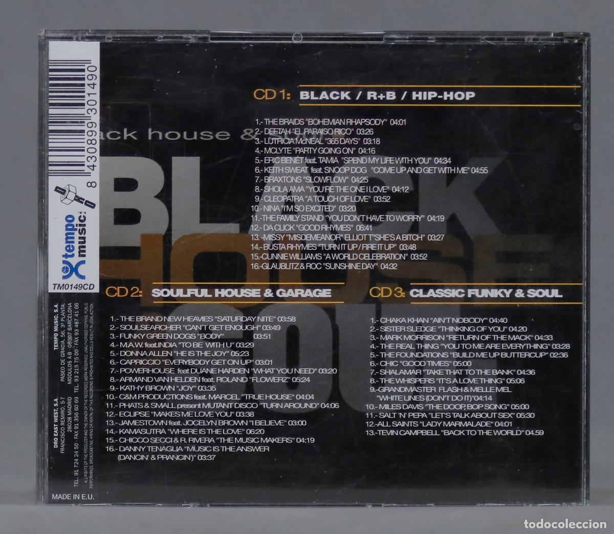 CDs de m&uacute;sica: 3 CD. Black House & Soul - Foto 2