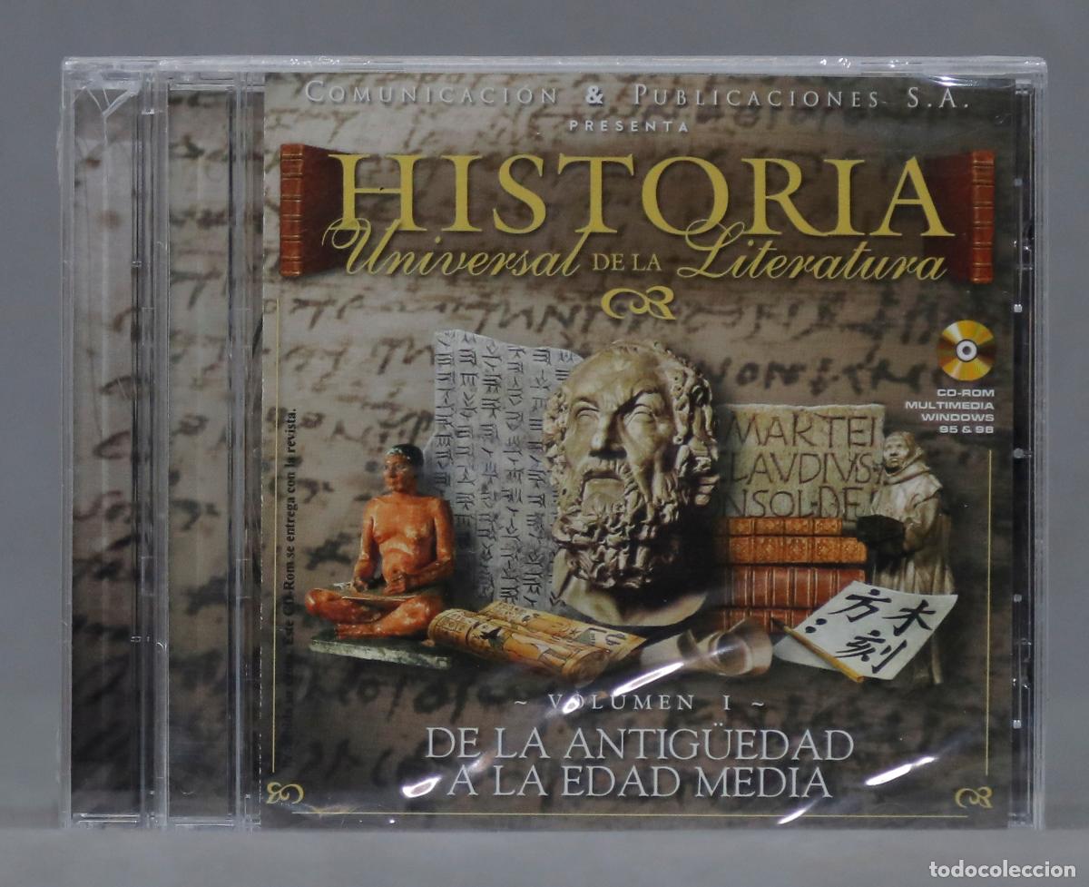 Musik-CDs: 2 CD. HISTORIA UNIVERSAL DE LA LITERATURA. PRECINTADO. NO MUSICA
