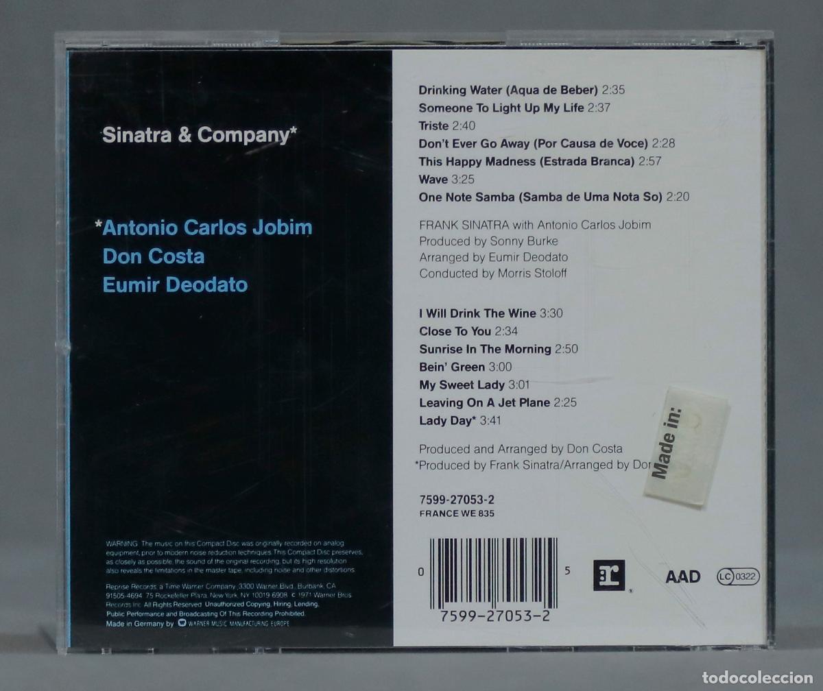 CDs de m&uacute;sica: CD. Frank Sinatra &ndash; Sinatra & Company - Foto 2