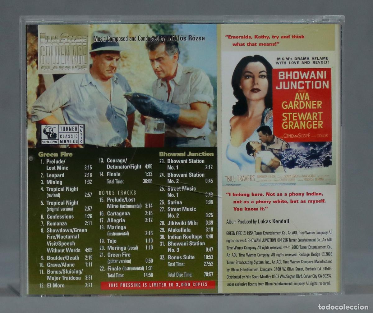 CDs de m&uacute;sica: CD. Mikl&oacute;s R&oacute;zsa &ndash; bhowani junction - Foto 2