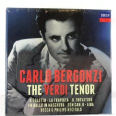 CDs de Música: CARLO BERGONZI ● THE VERDI TENOR ● 17 X CD, ALBUM, COMPILATION. Lote 382182734