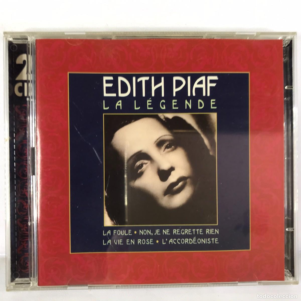 CDs de m&uacute;sica: Edith Piaf ● La L&eacute;gende ● 2 x CD, Compilation - Foto 1
