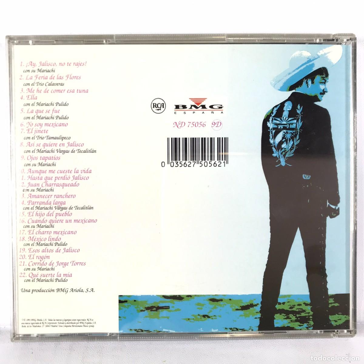 CDs de m&uacute;sica: Jorge Negrete ● 22 Grandes &Eacute;xitos ● CD, Compilation - Foto 3