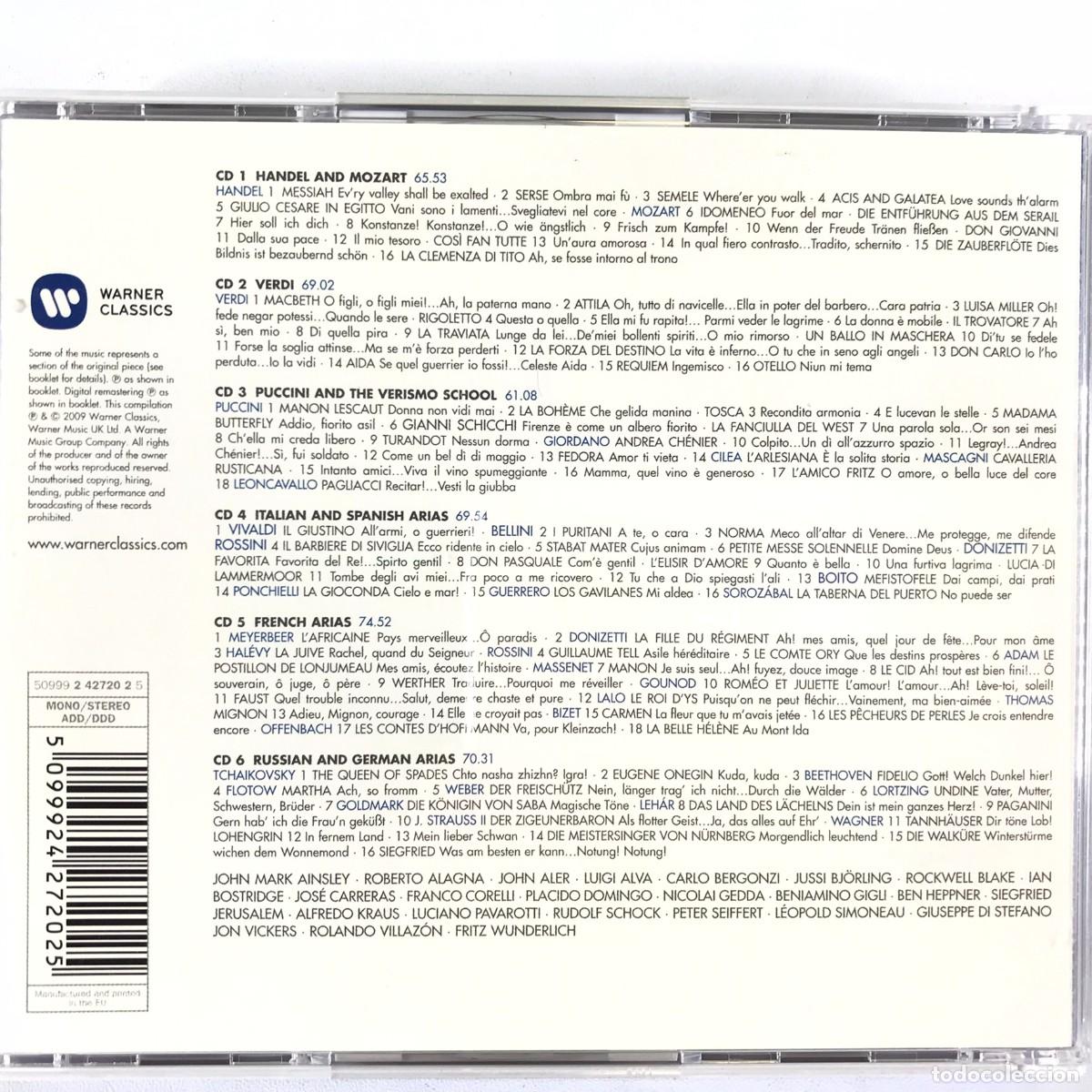 CDs de m&uacute;sica: 100 Best ● Tenor Arias ● 6 x CD, Compilation Box Set, Compilation - Foto 7