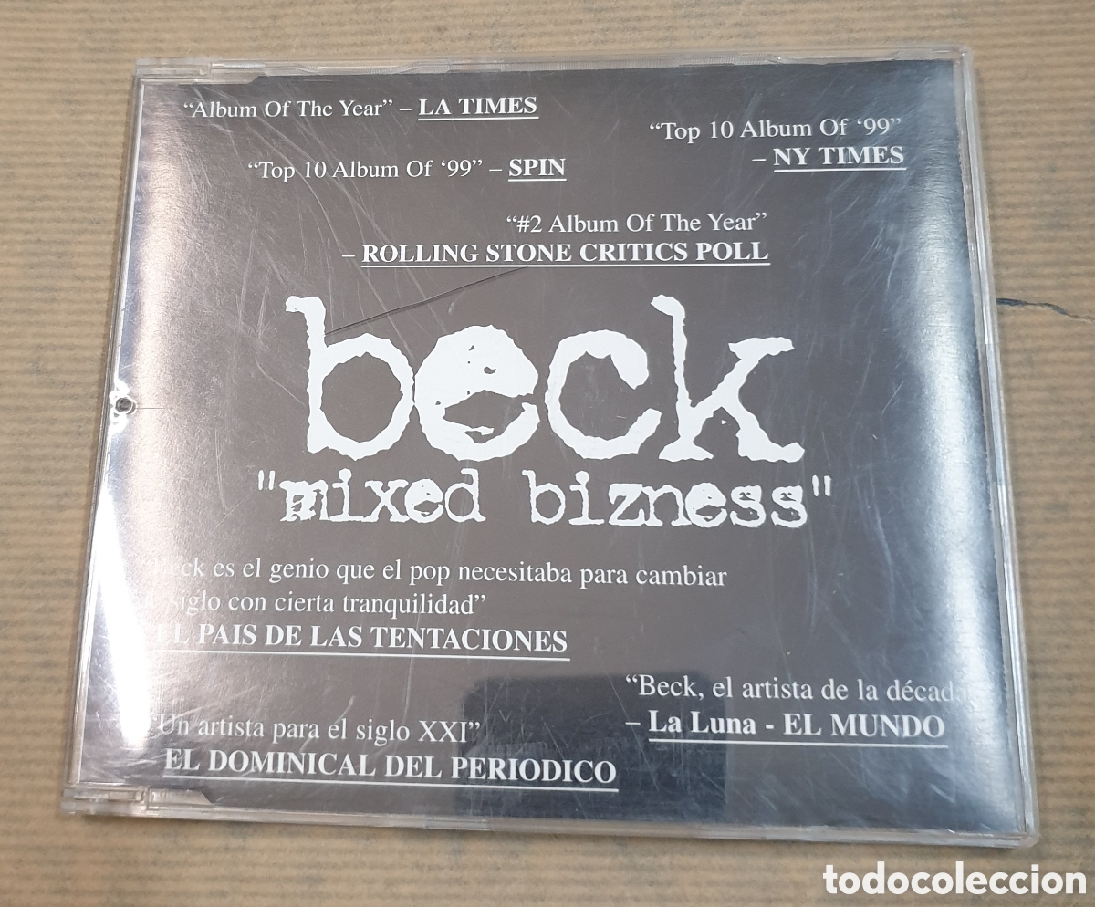 CDs de m&uacute;sica: Beck - mixed bizness. Cd single - Foto 1
