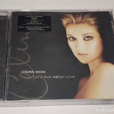CDs de Música: CELINE DION / LET'S TALK ABOUT LOVE / CD - COLUMBIA-1997 / 16 TEMAS / IMPECABLE.