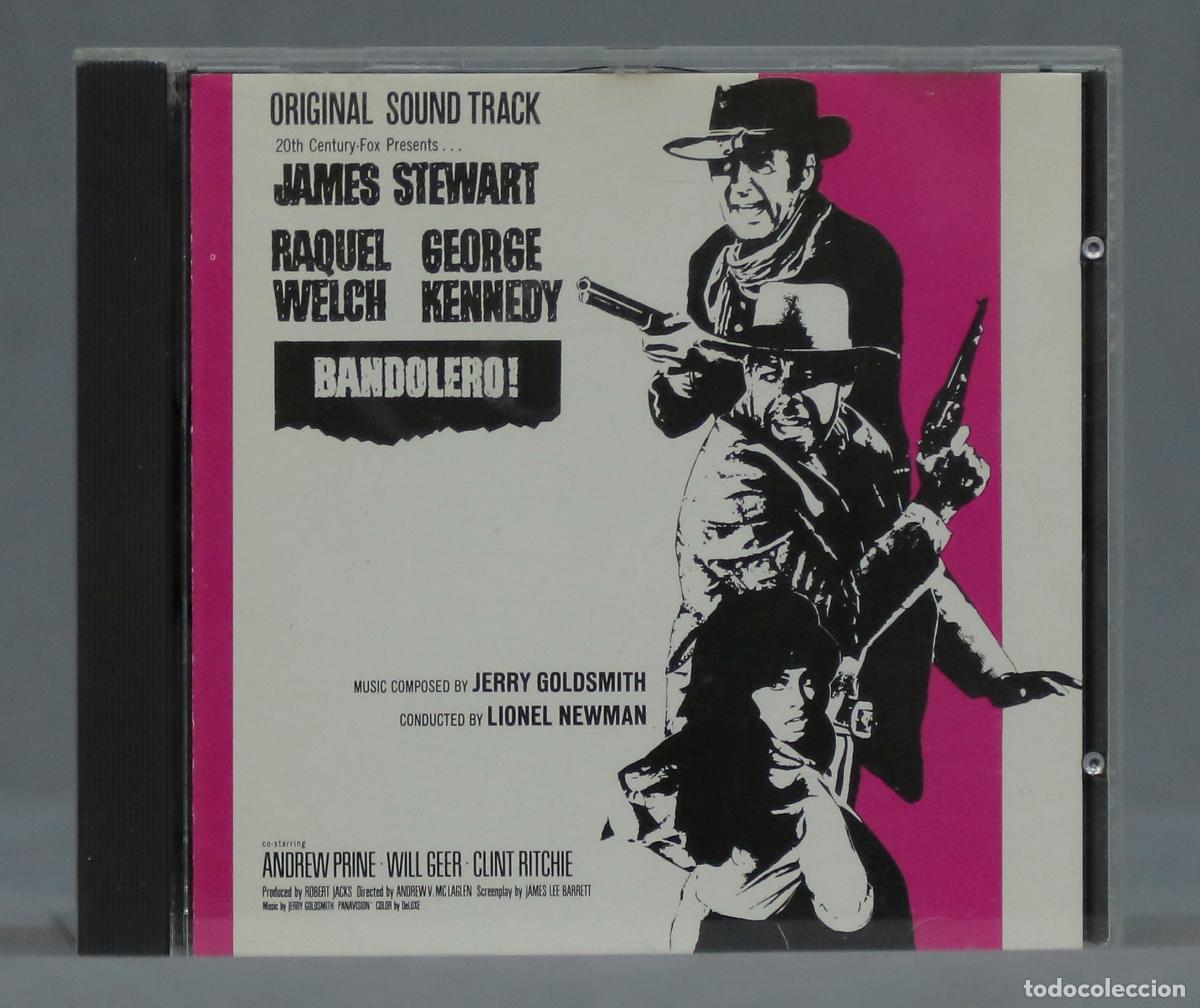 CDs de m&uacute;sica: CD. Jerry Goldsmith &ndash; Bandolero! - Foto 1