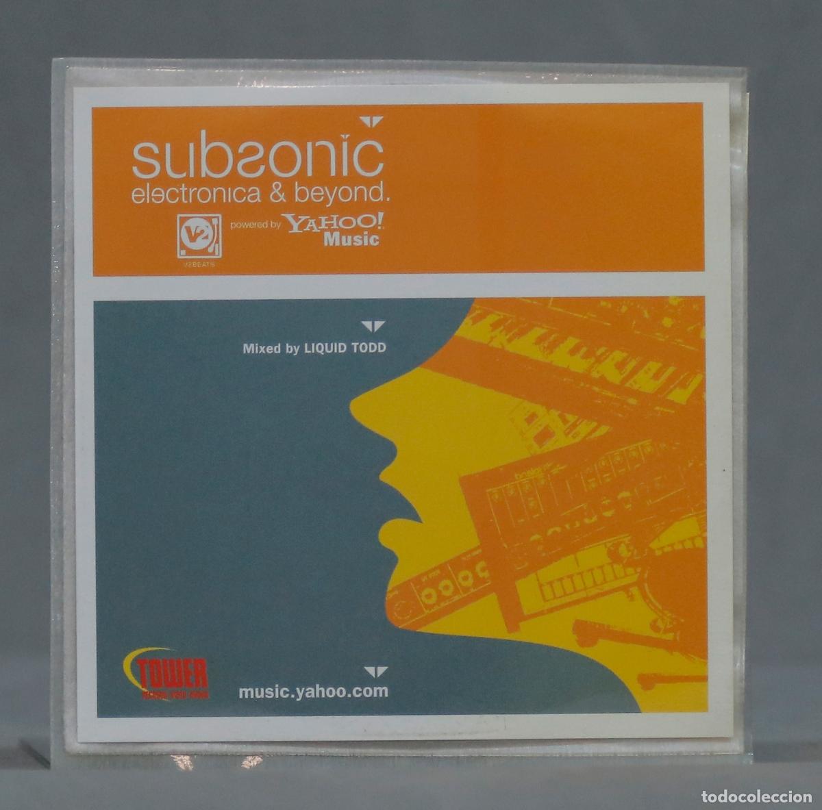 CD de M&uacute;sica: CD. SUBSONIC. ELECTRONICA & BEYOND