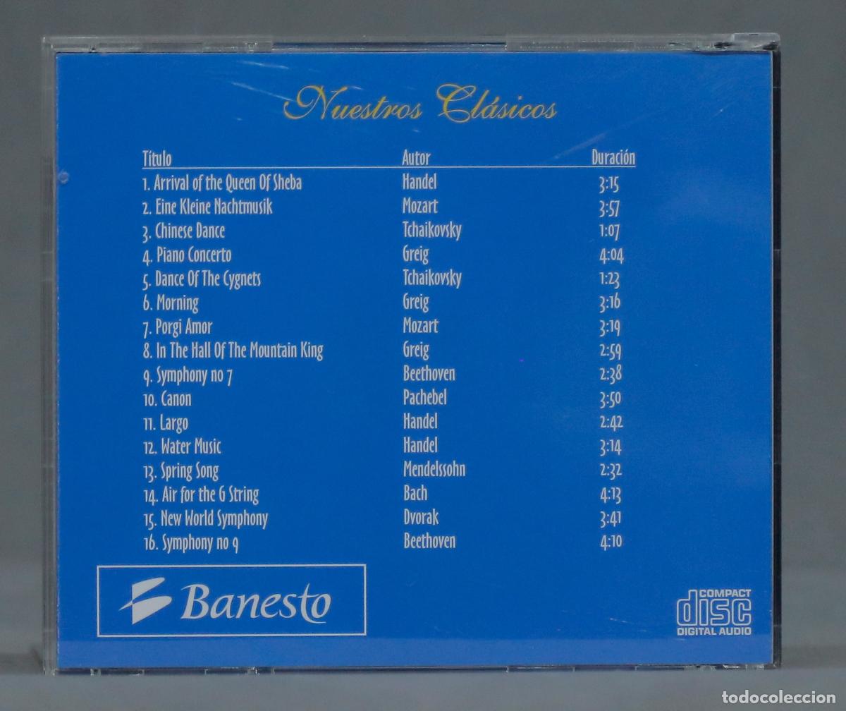 CDs de m&uacute;sica: CD. NUESTROS CLASICOS. BANESTO - Foto 2