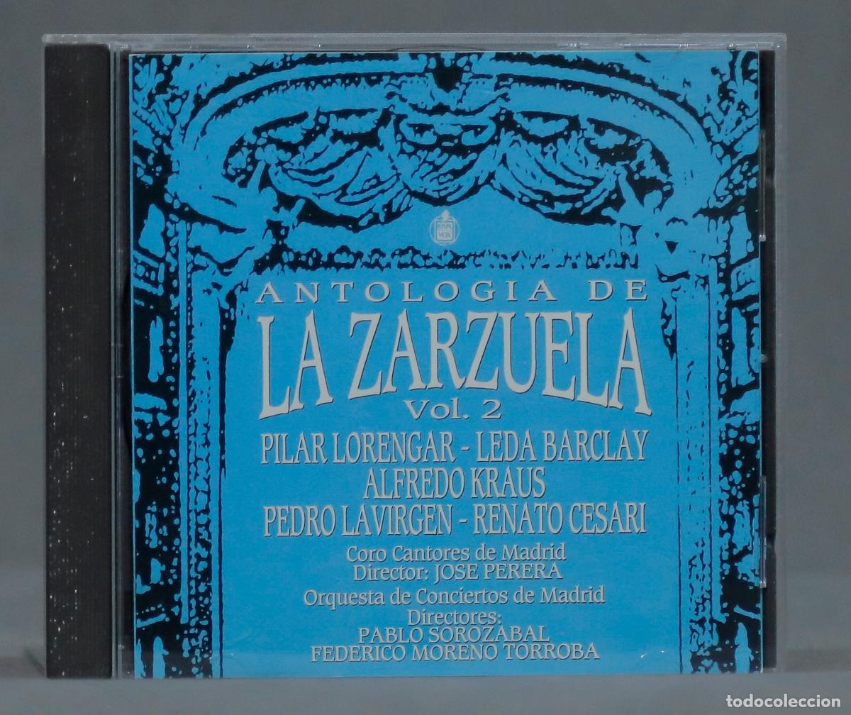 CDs de m&uacute;sica: CD. Antolog&iacute;a De La Zarzuela, Vol. 2