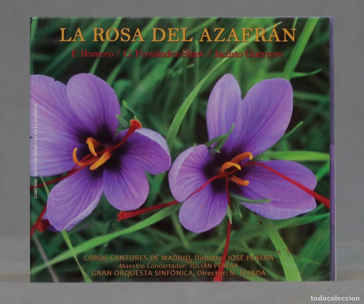 CDs de m&uacute;sica: CD. LA ROSA DEL AZAFRAN. TEJADA - Foto 1