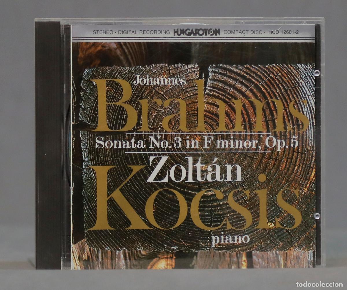CDs de m&uacute;sica: CD.BRAHMS. SONATA N 3. KOCSIS - Foto 1